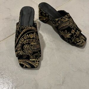 MOMO NY X ANTHROPOLOGIE mules